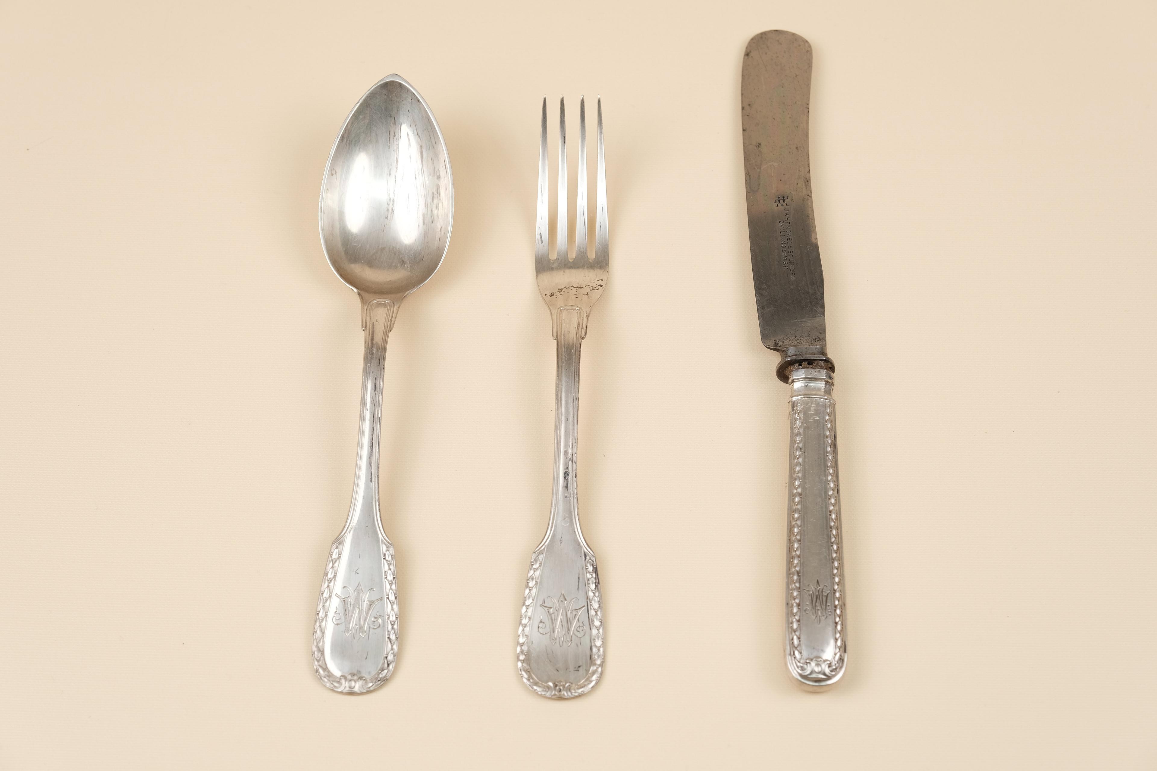 은수저, 포크, 나이프 세트